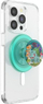 Mbajtëse telefoni PopSockets MagSafe PopGrip me unazë adapter, Bulbasaur Mint