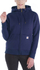 Bluzë me kapuç Carhartt Relaxed Fit Midweight Full Zip për femra, XS, e kaltër navy