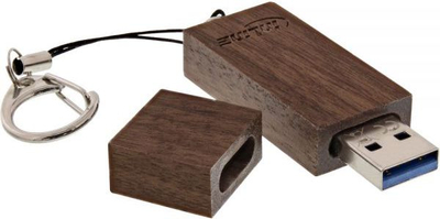 USB InLine Woodstick, 8GB, USB 3.0, dru arre