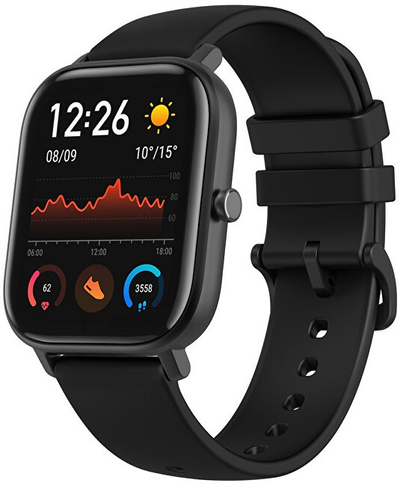 Orë e mençur Xiaomi Amazfit GTS, e zezë