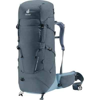 Çantë shpine trekking Deuter Aircontact Core 40+10L, sistem Aircontact, unisex, gri