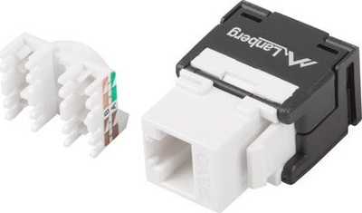 Modul Keystone Lanberg KSUA-2000, RJ45 UTP Cat 6a, pa vegla, 180°
