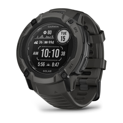 Ora inteligjente Garmin Instinct 2X Solar, GPS, karikim solar, grafit