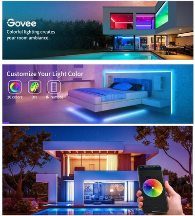Sihir i Govee WiFi Smart LED RGB, 10m