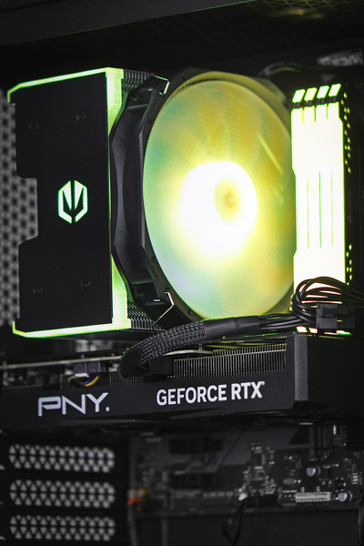 Kompjuter Actina, AMD Ryzen 7 5700X, 16GB RAM, 1TB SSD, AMD Radeon RX 7700 XT, ngjyrë e zezë