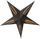 Dekorim Krishtlindjesh Paper Star, 60cm, 230V E14, i zi