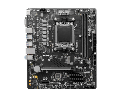 Pllakë amë MSI PRO A620M-E, AMD A620, AM5, mini ATX