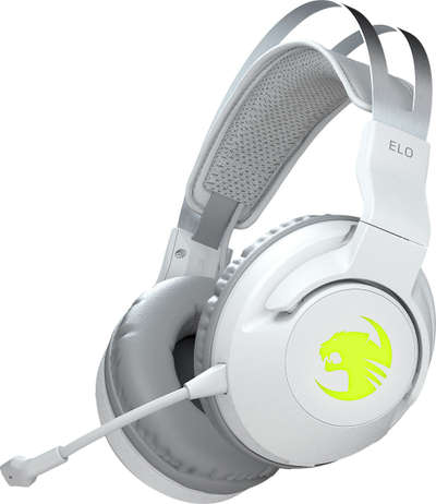 Слушалки за гејминг ROCCAT Elo 7.1 Air, безжични, 7.1 surround, бели