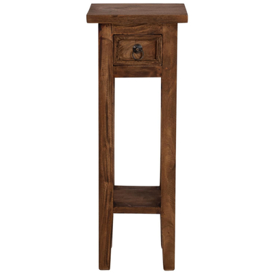 Karrige anësore mahagoni me sirtar 25×25×66,5 cm (HM9484.01)