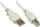 Kabllo USB Good Connections Alcasa 2510-1OF, USB 2.0 A në B, 1 m, e bardhë