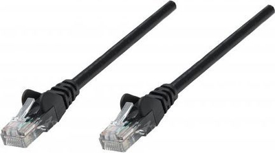 Kabllo Intellinet Network Solutions RJ-45 / RJ-45 Cat 5e SF / UTP (739009), 1.5m, e zezë