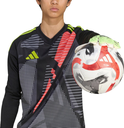 Doreza portieri adidas Predator Training M JN5356, Soft Grip latex, të bardha