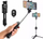 Selfie stick me tripod RoGer RO SELF TRI BK, me telekomandë Bluetooth, i zi