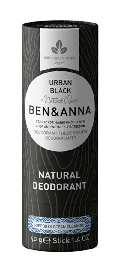 Deodorant i ngurtë Ben&Anna Urban, Black 40 g