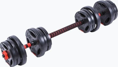 Set hantelash Pure2Improve Hybrid Dumbbells, 20 kg, i zi