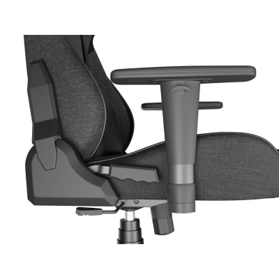 Гејминг столица Genesis Nitro 550 G2, текстил, лумбална перница, темно сива
