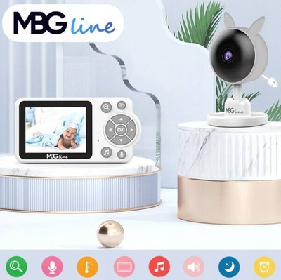 Monitor bebe MBG Line CARE C3, audio elektronik, i bardhë