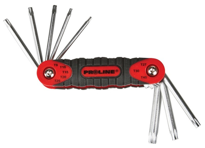 Set çelësash multifunksional Pro-Line T9-T40 torx, 8 copë