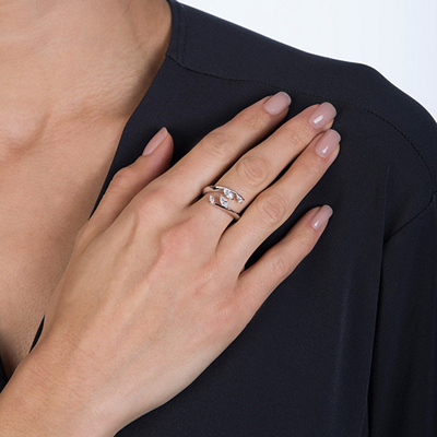Unazё Hot Diamonds Emozioni ER023, 51 mm