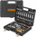 Set veglash Complete Tool Set, 108 pjesë, çelësa 1/4" dhe 3/8", në kuti plastike