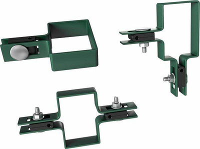 Kllapë qoshe Unimet Corner Mounting Clamp 60×40mm, metal, gri