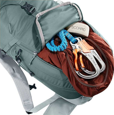 Çantë shpine për hiking Deuter Trail 22 SL, 22L, me sistem ajrimi, jeshile