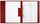 Dosje personale Biurfol PVC, 3 cm, burgundy
