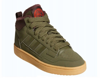 Atlete për kalama Adidas Rapid Court Mid Winterized Jr JR2813, jeshile