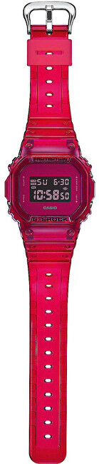 Orë për femra Casio G-Shock DW-5600SB-4ER, e kuqe