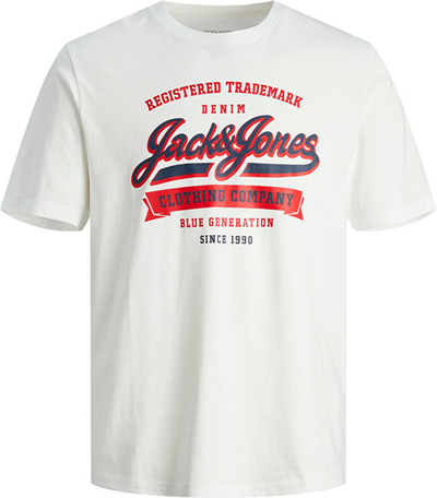 Maicë për meshkuj Jack&Jones, e bardhë