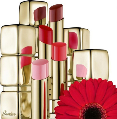 Ruj buzësh Guerlain KissKiss Shine Bloom 775 Poppy Kiss, 3.2g, me shkëlqim
