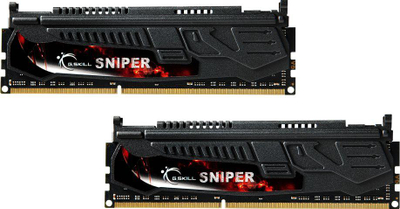 Memorie G.Skill Sniper, DDR3, 16 GB, 2400 MHz, CL11, F3-2400C11D-16GSR