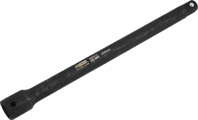 Shufër zgjatëse goditëse Black Line, 1/2", 250mm, e zezë