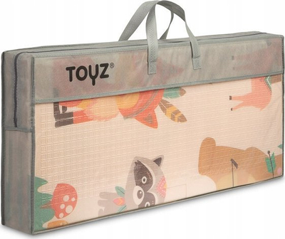 Tapet loje Toyz Playmat Foldable Indiana, 200 x 180 cm, 1 cm trashësi, shumëngjyrësh