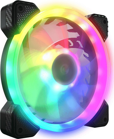 Ventilatorë PC Cougar VX120 CF-VX12HB3, kit 3x 120mm, ARGB, shumëngjyrësh