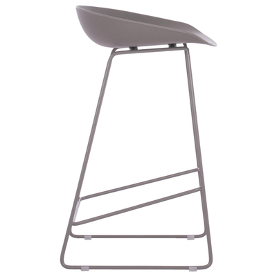 Stol bari, 44×44×74 cm (HM9299.10), gri