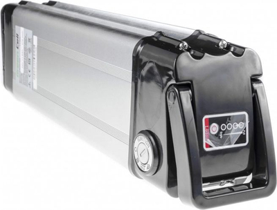 Bateri për biçikletë elektrike Green Cell Silverfish, 24V, 12Ah, ngjyrë argjendi