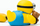 Figurë koleksionuese Numskull TUBBZ Minions Bob, prej vinili, me kuti për me e pa nga jashtë, shumëngjyrëshe