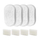 Filtro zëvendësues për shatërvan pijes ROJECO, 2L, set 4 copë, i bardhë