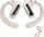 Kufje OneOdio OpenRock Pro, open ear, pa tel, bezhë