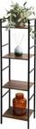 Raft librash Trends4You Bookshelf Metal, 4 rafte, 29.5x23.5x106.5 cm, i zi