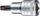 Bit çelës yll Stahlwille 54 TX T60, 1/2" 12.5mm, metalik