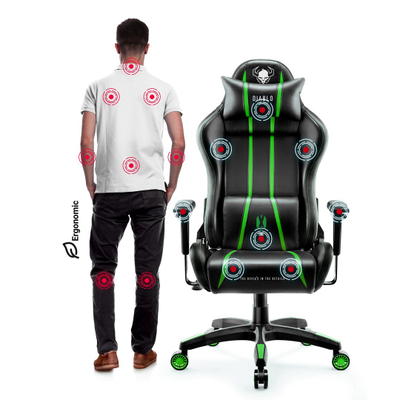 Karrige gaming Diablo X-One 2.0, ergonomike, e zezë antracit