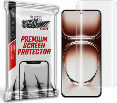 Mbrojtëse ekrani GrizzGlass Hydrofilm për Oppo Reno 12, hidrogel fleksibël, transparencë e lartë