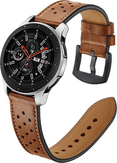 Rrip lëkure Tech-Protect për Samsung Galaxy Watch, 46mm, kafe
