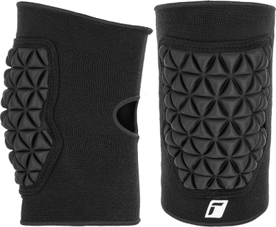 Маска за колено Reusch Knee Protector Deluxe, дебела пена, ергономска, црна