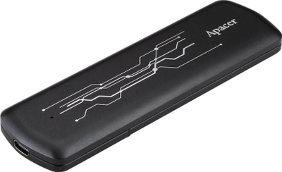 Disk i jashtëm SSD Apacer AS722 1TB, i zi