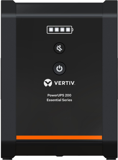 UPS Вертив PowerUPS 200 Essential, 1600VA 925W, лине-интерактив, 230V, црн
