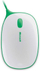 Maus Microsoft Express, me kabllo, USB, Bialo-zielony