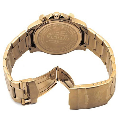 Orë për meshkuj Invicta Specialty 0382, e artë